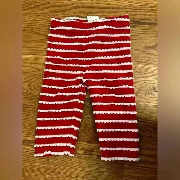 Mud Pie Crab Applique Blue Stripe Sleeveless top and red pants - Picture 10 of 12